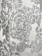 Brocade - 54-inches Wide Metallic Silver